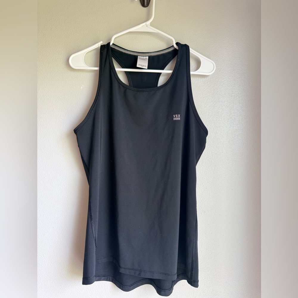 VSX Black Racerback Athletic Tank Top M